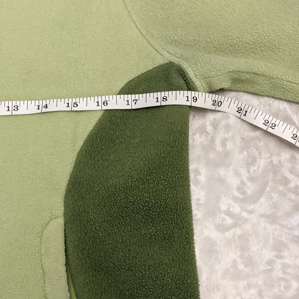 Marmot Two-Tone Green Polartec Fleece Zip Up Jacket - Picture 3 of 9